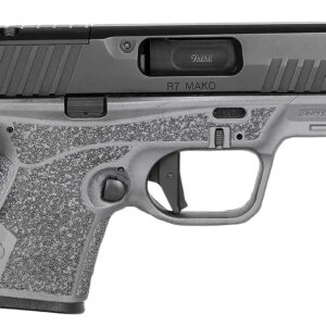 Kimber Mfg.,inc 3800023 R7 Mako OR Bundle 9mm 10+1 3.37" FNC Stainless Steel Slide Molded Stippling Gray