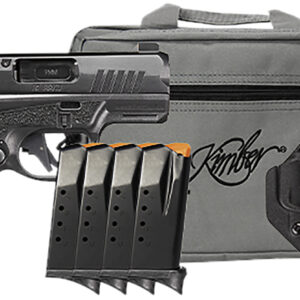 Kimber Mfg.,inc 3800027 R7 Mako OI Bundle 9mm 10+1 3.37" FNC Stainless Steel Slide Molded Stippling Crimson Trace CT-1500 Optic