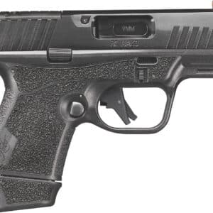 Kimber Mfg, Inc 3800034 R7 Mako Bundle Sub-Compact Frame 9mm Luger 15+1 3.37" Black DLC Match Grade Barrel, Black FNC Nitride Optic Ready/Serrated Stainless Steel Slide, Black Polymer Frame