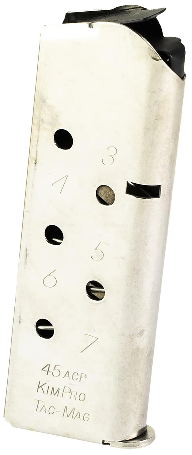 Kimber Mfg.,inc 1100813A Tac-Mag 7rd Compact 45 ACP Stainless Steel