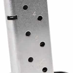 Kimber Mfg, Inc 1200845A Micro 9  7rd Extended 9mm Luger Silver Stainless Steel