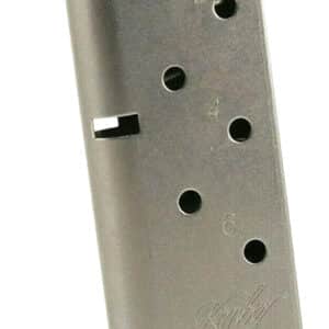 Kimber Mfg, Inc 1200846A Micro 9  6rd Flush Fit 9mm Luger Silver Stainless Steel