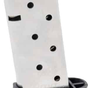 Kimber Mfg, Inc 1200848A Micro 9  8rd Extended 9mm Luger Silver Stainless Steel