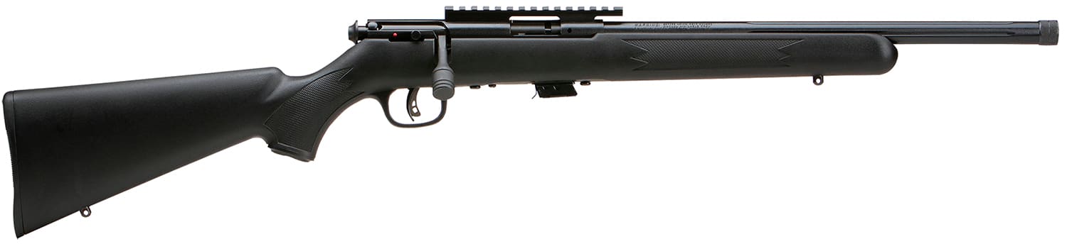 Savage Arms 28741 Mark II FV-SR 21 Sharp 10+1 16.50" Matte Black Fluted Threaded Barrel & Picatinny Rail Carbon Steel Receiver, Fixed Matte Black Synthetic Stock, Right Hand