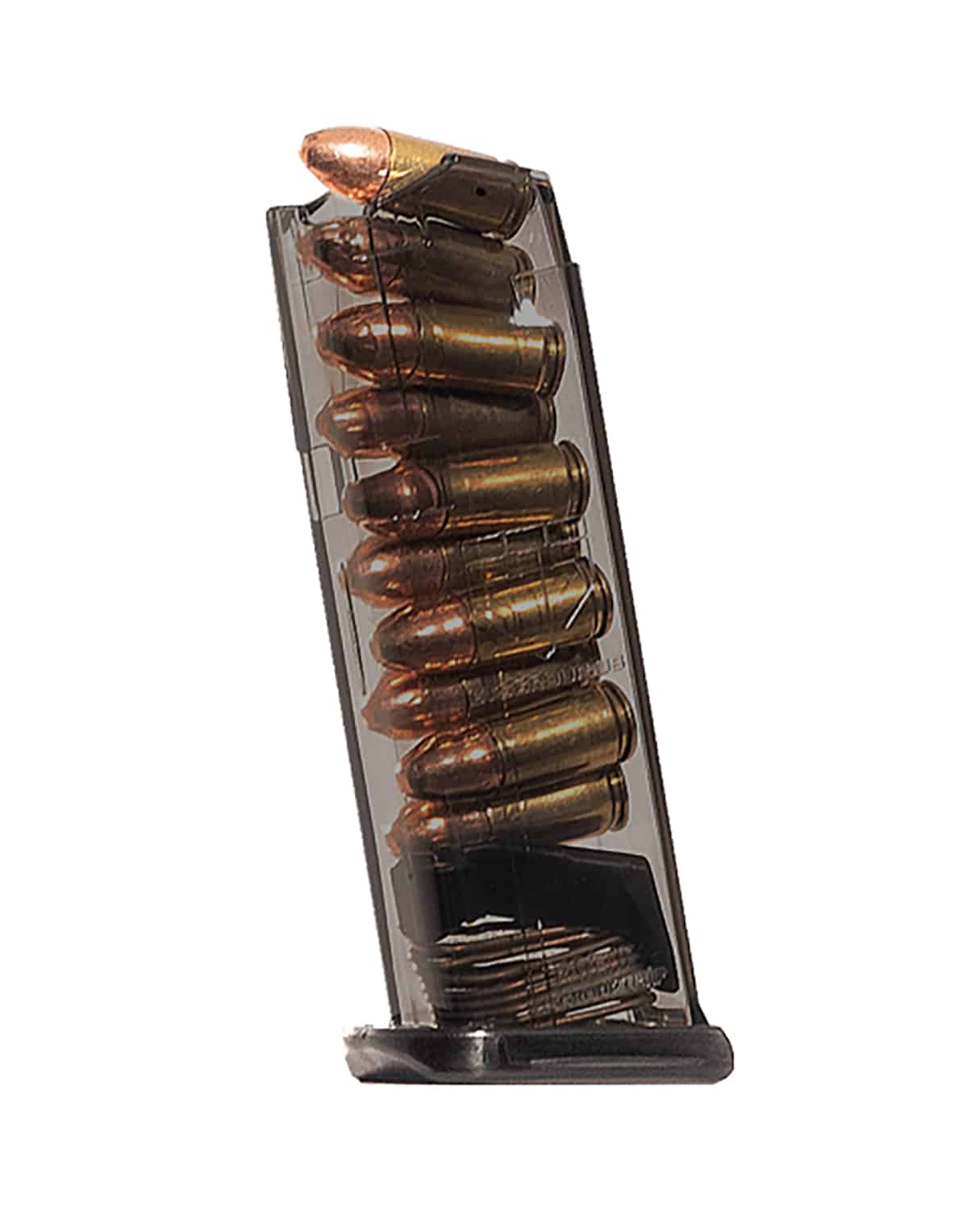 ETS Group SMKGLK43X 10rd 9mm Fits Glock 43X Smoke Polymer