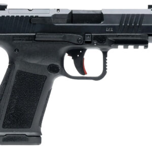 Canik HG7883N Mete MC9LS Sub-Compact Frame 9mm Luger 17+1 3.64" Black Steel Barrel, Black Nitride Serrated Steel Slide, Black Polymer Frame w/Picatinny Rail, Interchangeable Backstrap Grip