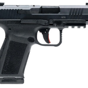 Canik HG7885N Mete MC9LS Sub-Compact Frame 9mm Luger 10+1 3.64" Black Steel Barrel, Black Nitride Serrated Steel Slide, Black Polymer Frame w/Picatinny Rail, Interchangeable Backstrap Grip