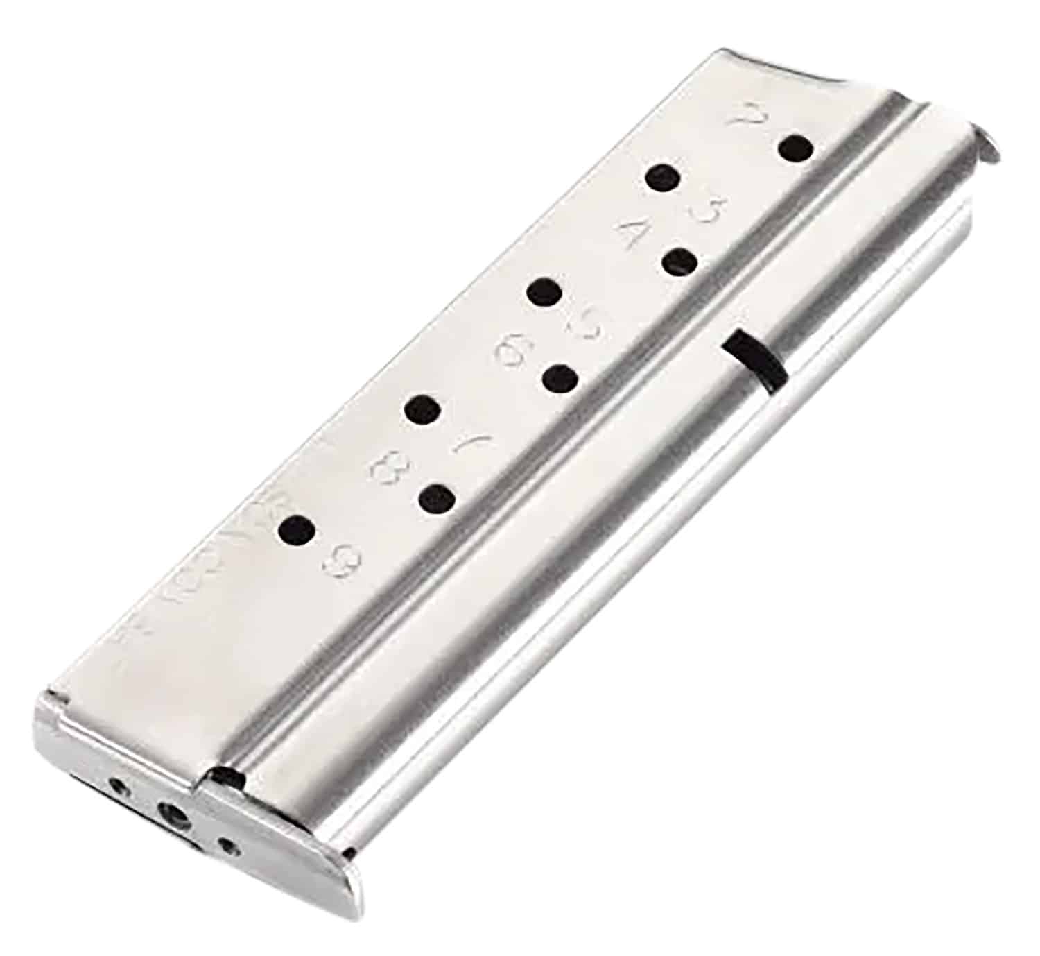 Wilson Combat 9209FS9  920 9rd 9mm Fits Wilson Combat 1911 Full Size Silver Stainless Steel