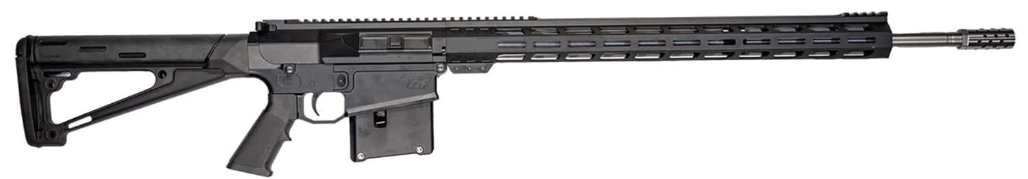 Great Lakes Firearms GL10LA65PRCSSBLK GLFA 6.5 PRC AR-10 5+1 24" Stainless Steel Black