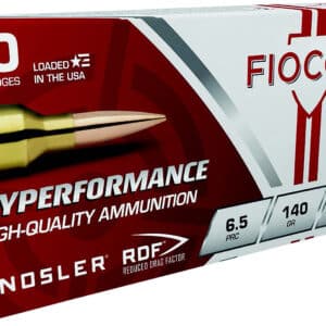 Fiocchi 65PRCRD Hyperformance Match 6.5PRC 140gr Nosler Reduced Drag Factor 20 Per Box/10 Case