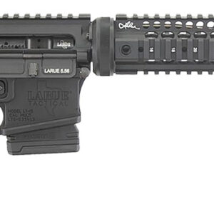 Larue Tactical LT1555616QUADLC LT15 Quad Rail 5.56 10+1 16" Stealth Barrel Black Right Hand