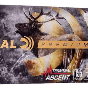 Federal P28NTA1 Premium 28Nosler 155gr Terminal Ascent 20 Per Box/10 Case