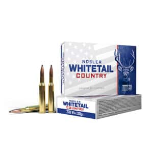 Nosler 40110 Whitetail Country 270Win 130gr Spitzer Boat Tail 20 Per Box/10 Case