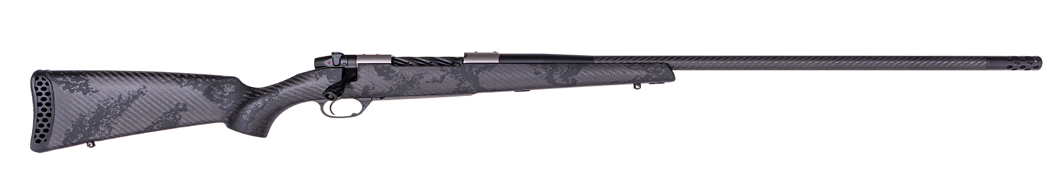 Weatherby MGT01N300PR4B Mark V Backcountry Guide TI 300 PRC 3+1 22" Graphite Black Cerakote