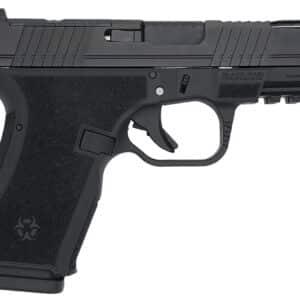 Black Rain Ordnance FLP9MMBLK Compact Frame 9mm 15+1 4" Stainless Steel Slide