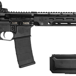 Diamondback DB1889K001 DB15 Knight's Armament 5.56 NATO 30+1 16" Phosphate Chrome Lined Threaded Barrel, Black Anodized Picatinny Rail Aluminum Receiver, Magpul CTR Synthetic Stock, Magpul MOE K2 Grip