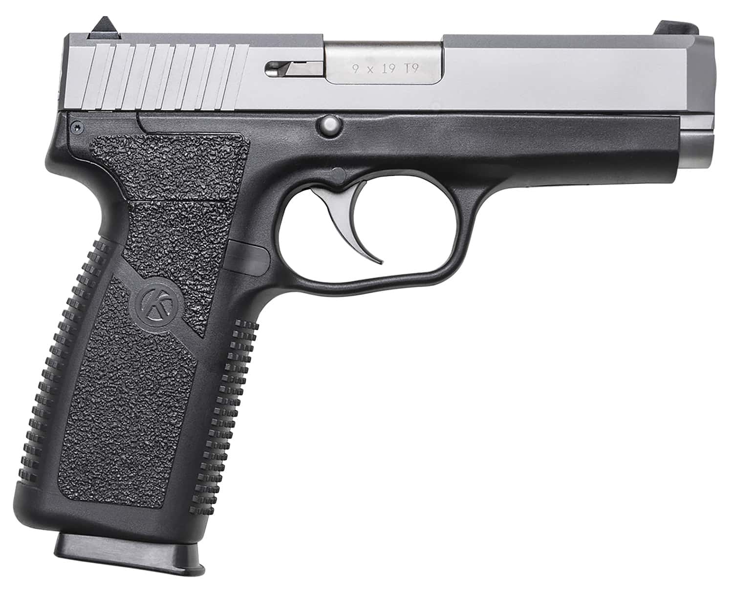 Kahr Arms CT9093N CT9 9mm Luger 8+1 4" Barrel, Black Polymer Frame, Serrated Matte Stainless Steel Slide, Textured Polymer Grip & Front Night Sight