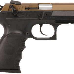 Magnum Research BE99153RSLBB Baby Eagle III 9mm 15+1 3.85" Burnt Bronze Carbon Steel Slide Black Textured