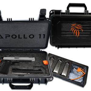 Live Free Armory LFAPF812076 Apollo 11 9mm 17+1 4.15" 416 Stainless Steel Slide Elite Gray Cerakote Black Polymer Grip