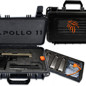 Live Free Armory LFAPF712086 Apollo 11 9mm 17+1 4.15" 416 Stainless Steel Slide Elite Flat Dark Earth Cerakote Black Polymer Grip