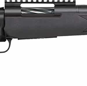 Mossberg 28230 Patriot Carbine 6.5 Creedmoor 5+1 18" Matte Blued Threaded Bull Barrel, Matte Blued Picatinny Rail Receiver, Black Fixed Synthetic Stock