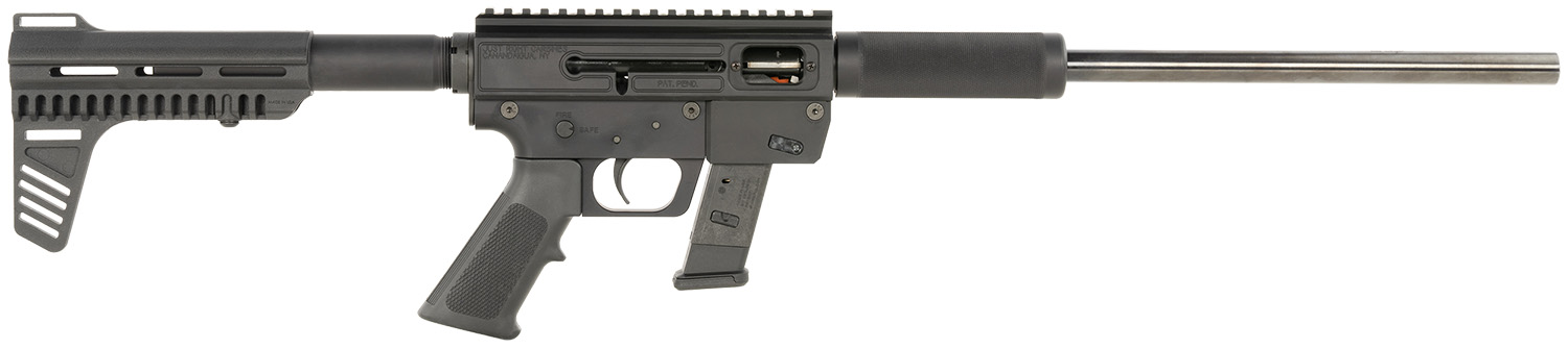 Blue Line Solutions JRC9PSTSR-TD-BLK *MA Compliant 9mm 10+1 17" Threaded Barrel Pistol Brace