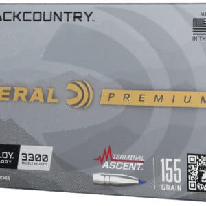 Federal P7BCTA1 BackCountry  7mm BC 155gr 20 Per Box/10 Case