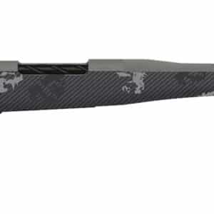 Fierce Firearms TWROG7PRC20GP Twisted Rogue 7mm PRC 20" Tungsten Cerakote Steel Threaded Barrel, Drilled & Tapped Steel Receiver, LR Negative Comb Phantom Camo Carbon Fiber Stock