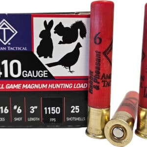 ATI ATIAC41036 Target Load  410Gauge 3" 11/16oz 6Shot 25 Per Box/10 Case