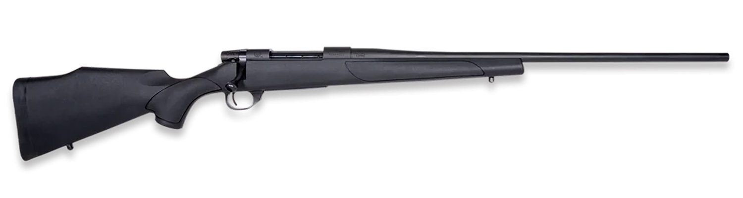 Weatherby VHS308NR0T Vanguard Obsidian 308 Win 5+1 20" Blued Heavy Threaded Barrel, Blued Drilled & Tapped Steel Receiver, Monte Carlo Black Polymer Stock