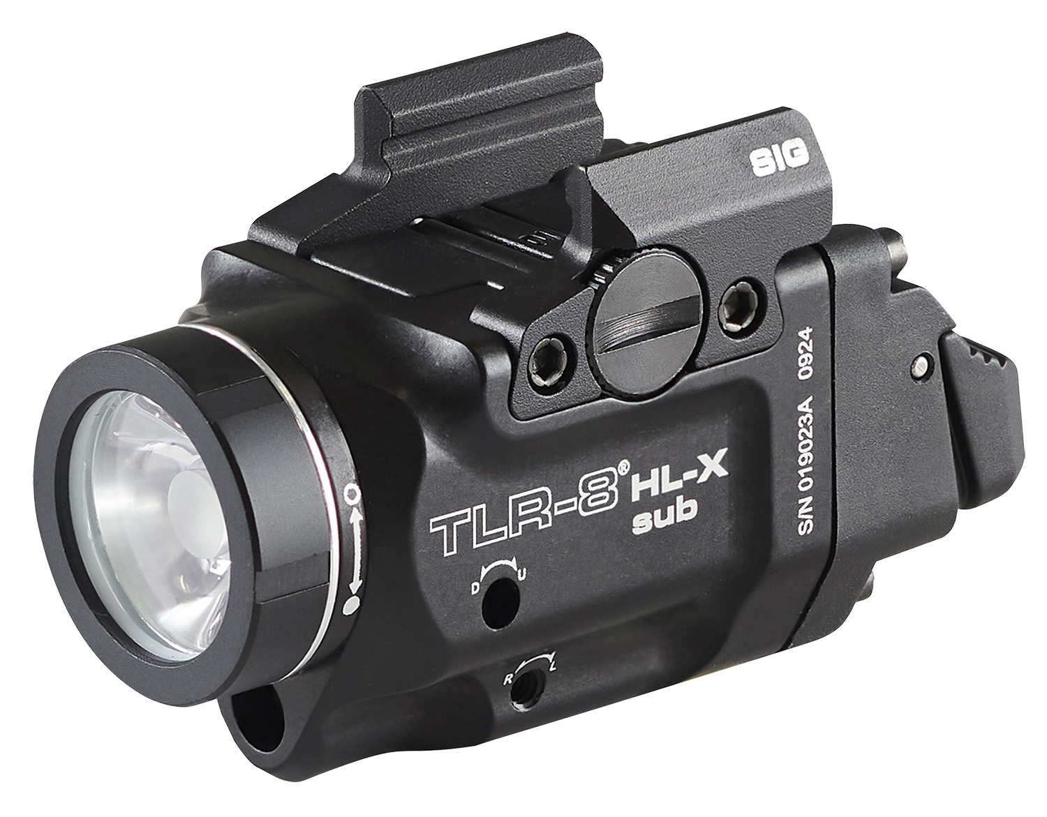 Streamlight 69467 TLR-8 Black Aluminum Sig P365/XL 1,000 Lumens Red Laser