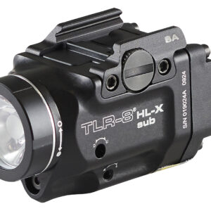 Streamlight 69469 TLR-8 Black Aluminum Springfield Hellcat 1,000 Lumens Red Laser