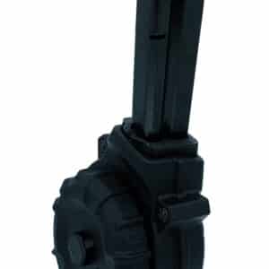 ProMag DRMA47 50rds Drum 9mm Fits CZ-75 Black Polymer