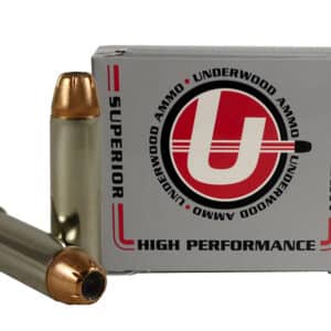 Underwood Ammo 129 38Special+P 125gr Jacketed Hollow Point 20 Per Box/10 Case