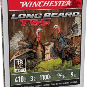 Winchester Ammo LBTSS4139 Long Beard TSS  410Bore 3" 13/16oz Tungsten 9Shot 5 Per Box/20 Case