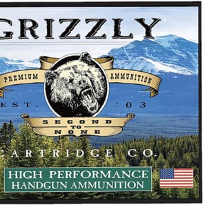 Grizzly Ammo GC9+P+CM10 9mm+P 124gr Jacketed Hollow Point 20 Per Box/10 Case