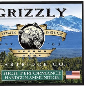 Grizzly Ammo GC9+P+CM8 9mm+P 147gr Full Metal Jacket Flat Point 20 Per Box/10 Case