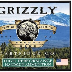 Grizzly Ammo GC357M12 357Mag 180gr Wide Flat Nose Gas Check 20 Per Box/10 Case