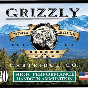 Grizzly Ammo GC10M6 10mmAuto 165gr Jacketed Hollow Point 20 Per Box/10 Case