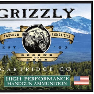 Grizzly Ammo GC10CM2 10mmAuto 200gr Full Metal Jacket Flat Point 20 Per Box/10 Case