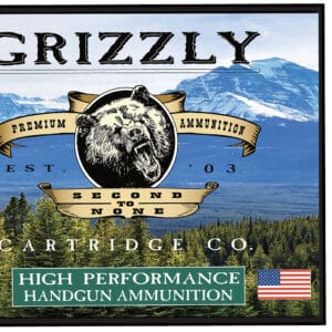 Grizzly Ammo GC10M10 10mmAuto 220gr Full Metal Jacket Flat Point 20 Per Box/10 Case