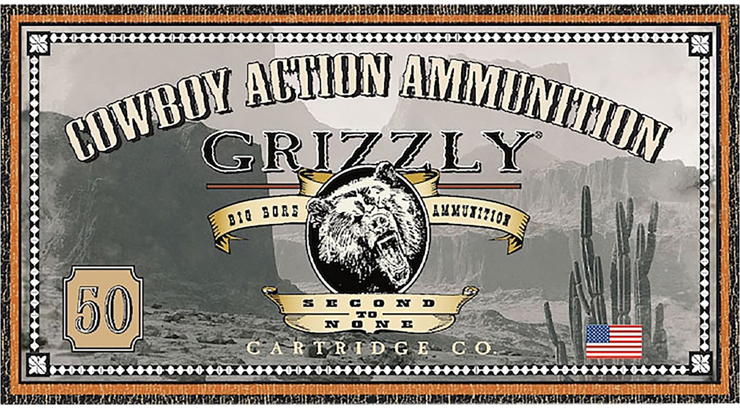 Grizzly Ammo GC41M8 41Mag 210gr Semi Wad-Cutter 20 Per Box/10 Case