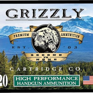Grizzly Ammo GC44M+P2 44RemMag+P 240gr Jacketed Hollow Point 20 Per Box/10 Case