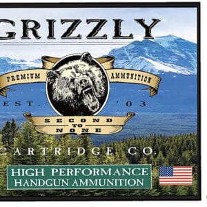 Grizzly Ammo GC45C+P3 45Colt+P 225gr Jacketed Hollow Point 20 Per Box/10 Case