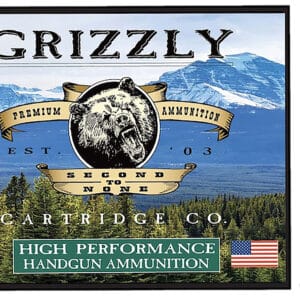 Grizzly Ammo GC45C+P10 45Colt+P 300gr Bonded Flat Point 20 Per Box/10 Case