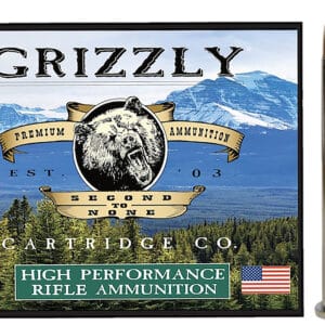 Grizzly Ammo GC45/70+P3 45-70Gov+P 350gr Bonded Flat Point 20 Per Box/10 Case