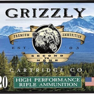Grizzly Ammo GC45/70+P10 45-70Gov+P 525gr Full Metal Jacket Flat Point 20 Per Box/10 Case