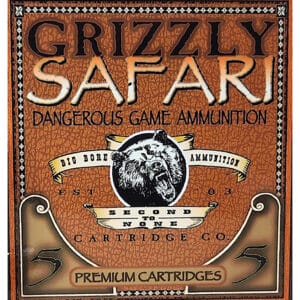 Grizzly Ammo GC458L5 458Lott 500gr Solid Brass 5 Per Box/10 Case