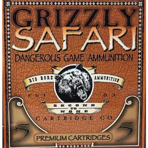 Grizzly Ammo GC47NE1 470NitroExpress 500gr Triple Shock X 5 Per Box/10 Case