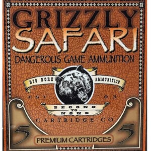 Grizzly Ammo GC47NE2 470NitroExpress 500gr Solid Brass 5 Per Box/10 Case
